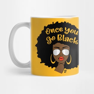 once you go black Mug